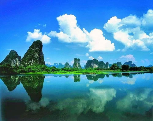 描写桂林山水的句子_桂林山水经典名句