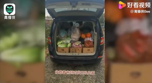 国庆返程网友争晒后备箱_满满的后备箱是爸妈满满的爱
