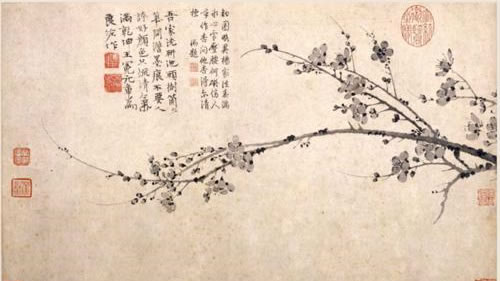 墨梅古诗原文及翻译_墨梅的意思全解