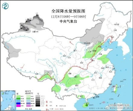 华北东北要下雪了_部分地区大到暴雪