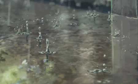 形容细雨的句子