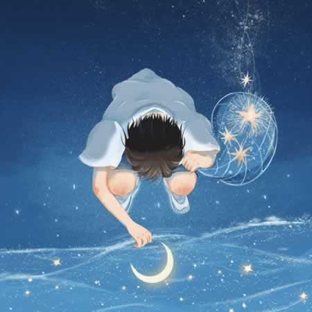 孩子玩的很开心的句子