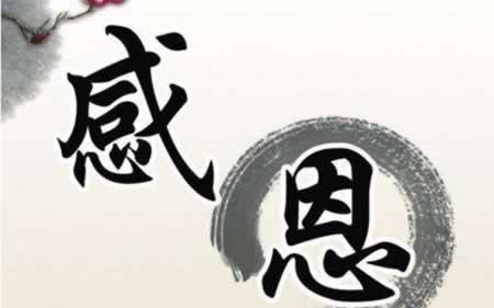 关于感恩的资料句子