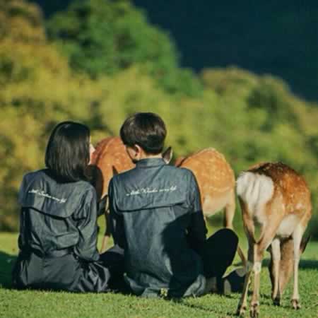 情侣在一起开心的句子