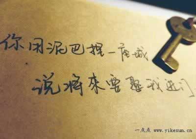 形容爱情不后悔的句子