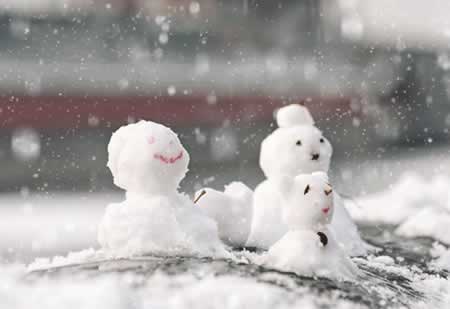 关于下雪了的个性签名