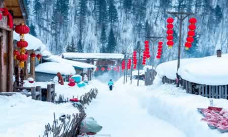 描写雪景的唯美句子