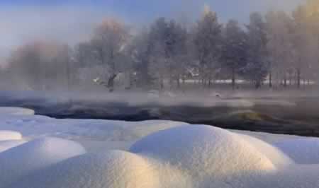 雪景句子唯美简短