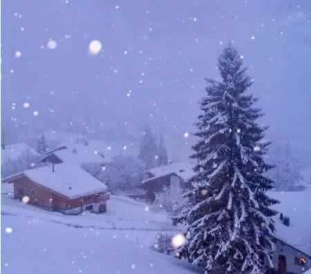 一句简短的雪景句子